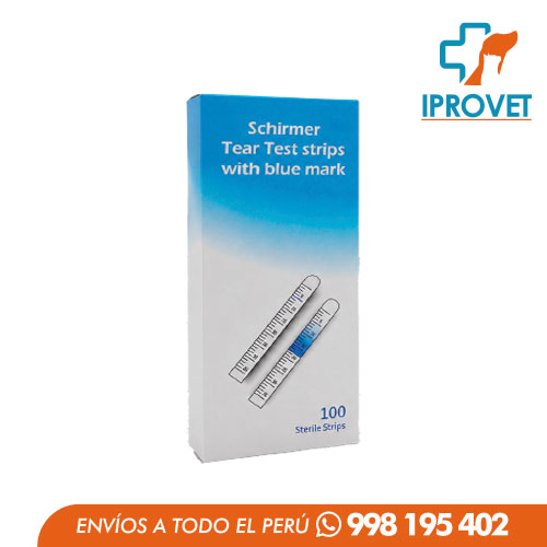 Test de Schirmer con Marca Azul (Schirmer Tear Test)
